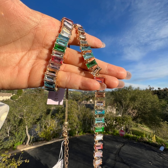 Rainbow Sunset Necklace & bracelet sets bella&jack - Picture 11 of 16
